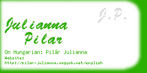 julianna pilar business card